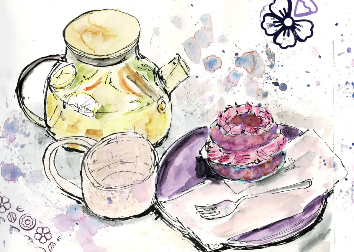 violet cafe jedzenie